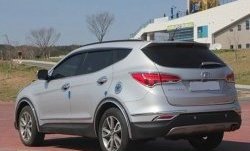 5 349 р. Комплект дефлекторов окон СТ Hyundai Santa Fe DM дорестайлинг (2012-2016)  с доставкой в г. Тольятти. Увеличить фотографию 2