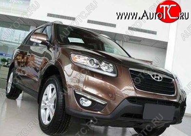 13 299 р. Дневные ходовые огни СТ Hyundai Santa Fe CM дорестайлинг (2006-2009)  с доставкой в г. Тольятти