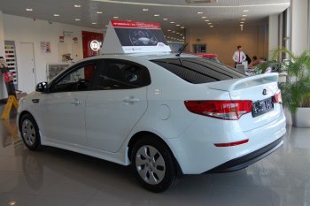 11 699 р. Пороги накладки LitCompany Hyundai Solaris RBr седан рестайлинг (2014-2017) (Неокрашенные)  с доставкой в г. Тольятти. Увеличить фотографию 4