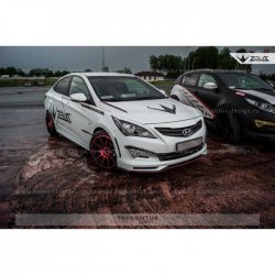 4 999 р. Пороги накладки TopKontur Design KIA Rio 3 QB дорестайлингхэтчбек5дв. (2011-2015) (Неокрашенные)  с доставкой в г. Тольятти. Увеличить фотографию 5