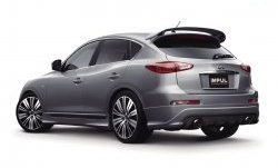 31 249 р. Комплект порогов Impul INFINITI EX35 J50 (2007-2013) (Неокрашенные)  с доставкой в г. Тольятти. Увеличить фотографию 6