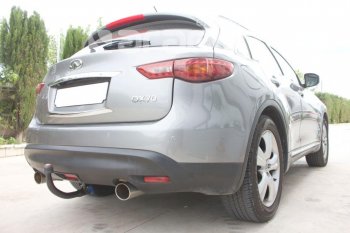 22 699 р. Фаркоп Aragon.(шар V) INFINITI FX50 S51 дорестайлинг (2008-2011)  с доставкой в г. Тольятти. Увеличить фотографию 7