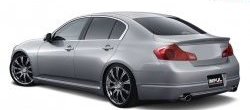 25 249 р. Накладка на задний бампер Impul INFINITI G35 V36 седан (2006-2015) (Неокрашенная)  с доставкой в г. Тольятти. Увеличить фотографию 2