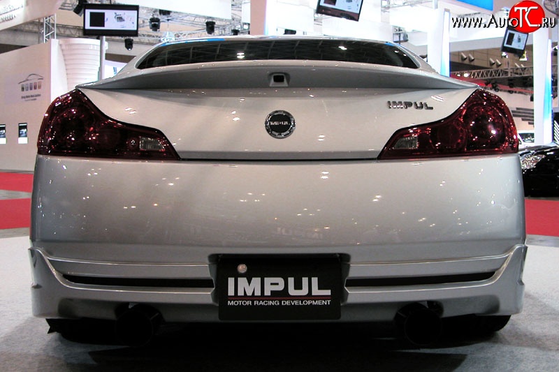 25 249 р. Лип спойлер Impul INFINITI G37 V36 седан рестайлинг (2008-2014) (Неокрашенный)  с доставкой в г. Тольятти