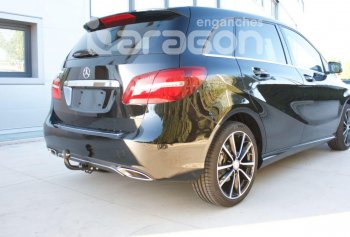 22 699 р. Фаркоп Aragon. (шар A) Mercedes-Benz GLA X156 дорестайлинг (2013-2017)  с доставкой в г. Тольятти. Увеличить фотографию 2