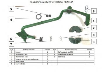 12 999 р. Замок рулевого вала FORTUS (бесштыревой) AT+ KIA Seltos (2019-2025)  с доставкой в г. Тольятти. Увеличить фотографию 3