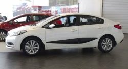 3 799 р. Молдинги RA (широкие, комплект на 4 двери) KIA Cerato 4 BD дорестайлинг седан (2018-2021) (Поверхность глянец (под окраску), Неокрашенные)  с доставкой в г. Тольятти. Увеличить фотографию 5