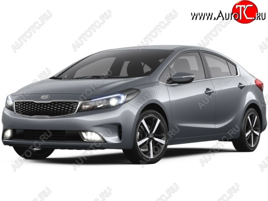 4 199 р. Передний бампер JORDEN KIA Cerato 3 YD рестайлинг седан (2016-2019) (Неокрашенный)  с доставкой в г. Тольятти