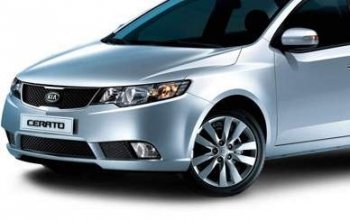 5 499 р. Бампер передний NSP KIA Cerato 2 TD седан (2008-2013) (Неокрашенный)  с доставкой в г. Тольятти. Увеличить фотографию 2