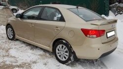 6 299 р. Пороги накладки GT Dynamics KIA Cerato 2 TD седан (2008-2013) (Неокрашенные)  с доставкой в г. Тольятти. Увеличить фотографию 2