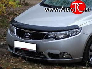 3 299 р. Дефлектор капота NovLine KIA Cerato 2 TD седан (2008-2013)  с доставкой в г. Тольятти