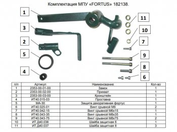 15 999 р. Замок КПП FORTUS (AT+) KIA Optima 4 JF дорестайлинг седан (2016-2018)  с доставкой в г. Тольятти. Увеличить фотографию 2