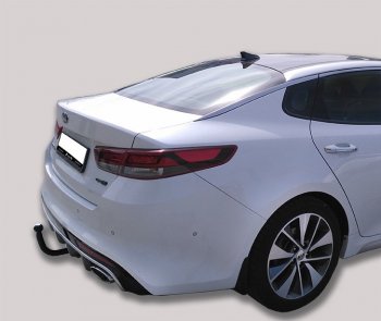 6 999 р. Фаркоп Лидер Плюс KIA Optima 4 JF дорестайлинг седан (2016-2018) (Без электропакета)  с доставкой в г. Тольятти. Увеличить фотографию 4