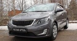 1 129 р. Реснички на фары RA KIA Rio 3 QB дорестайлингхэтчбек5дв. (2011-2015) (Неокрашенные)  с доставкой в г. Тольятти. Увеличить фотографию 3