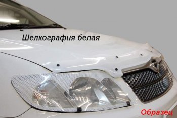 2 049 р. Дефлектор капота CA-Plastic  KIA Rio  X-line (2017-2021) (Classic черный, Без надписи)  с доставкой в г. Тольятти. Увеличить фотографию 6