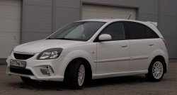 10 999 р. Передний бампер Vita Dm KIA Rio 2 JB дорестайлинг седан (2005-2009) (Без сетки, Неокрашенный)  с доставкой в г. Тольятти. Увеличить фотографию 3