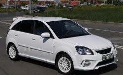 10 999 р. Передний бампер Vita Dm KIA Rio 2 JB дорестайлинг седан (2005-2009) (Без сетки, Неокрашенный)  с доставкой в г. Тольятти. Увеличить фотографию 6