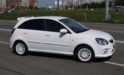 10 999 р. Передний бампер Vita Dm KIA Rio 2 JB дорестайлинг седан (2005-2009) (Без сетки, Неокрашенный)  с доставкой в г. Тольятти. Увеличить фотографию 7