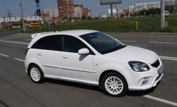 10 999 р. Передний бампер Vita Dm KIA Rio 2 JB дорестайлинг седан (2005-2009) (Без сетки, Неокрашенный)  с доставкой в г. Тольятти. Увеличить фотографию 8