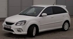 10 999 р. Передний бампер Vita Dm KIA Rio 2 JB дорестайлинг седан (2005-2009) (Без сетки, Неокрашенный)  с доставкой в г. Тольятти. Увеличить фотографию 2