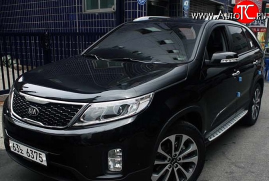 11 149 р. Пороги BMW Style KIA Sorento XM рестайлинг (2012-2015)  с доставкой в г. Тольятти