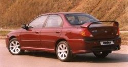 3 549 р. Пороги накладки Nika Sport KIA Spectra (2000-2009) (Неокрашенные)  с доставкой в г. Тольятти. Увеличить фотографию 4