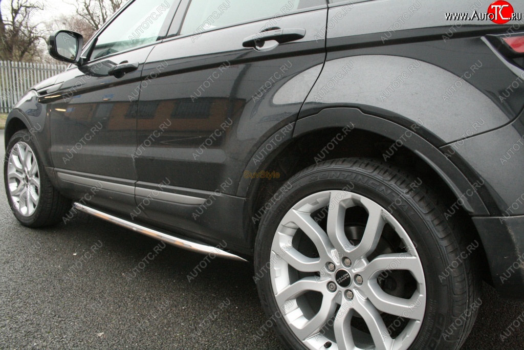 11 749 р. Пороги SS Land Rover Range Rover Evoque 1 L538 дорестайлинг 5 дв. (2011-2015)  с доставкой в г. Тольятти