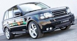 5 199 р. Пороги накладки HAMANN CONQUEROR I Land Rover Range Rover Sport 1 L320 дорестайлинг (2005-2009) (Неокрашенные)  с доставкой в г. Тольятти. Увеличить фотографию 2