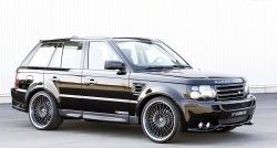 5 199 р. Пороги накладки HAMANN CONQUEROR I Land Rover Range Rover Sport 1 L320 дорестайлинг (2005-2009) (Неокрашенные)  с доставкой в г. Тольятти. Увеличить фотографию 6