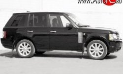 23 049 р. Накладка Verge на передний бампер Land Rover Range Rover 3 L322 дорестайлинг (2002-2006) (Неокрашенная)  с доставкой в г. Тольятти. Увеличить фотографию 3