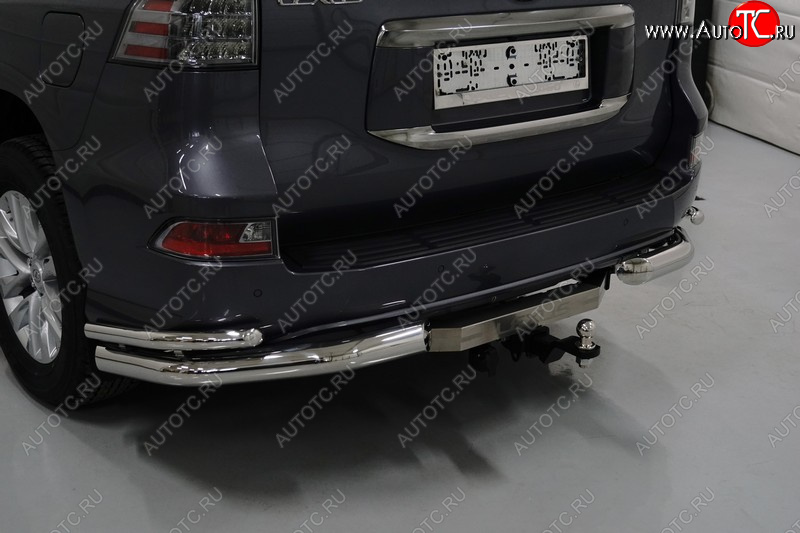 24 999 р. Фаркоп (тягово-сцепное устройство) TCC (надпись Lexus)  Lexus GX460  J150 (2019-2022) 2-ой рестайлинг (Оцинкованный, шар E - нержавейка)  с доставкой в г. Тольятти