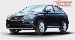 Защита переднего бампера одинарная Souz-96 (d60). Lexus RX450H AL10 дорестайлинг (2009-2012)