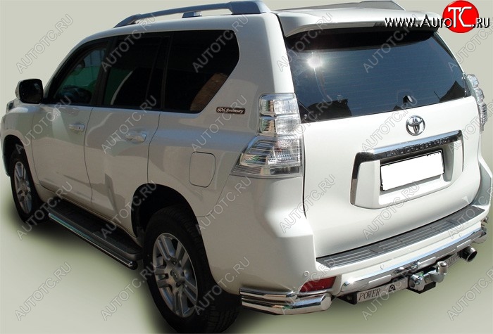 6 999 р. Фаркоп Лидер Плюс Toyota Land Cruiser Prado J150 2-ой рестайлинг (2017-2020) (Без электропакета)  с доставкой в г. Тольятти