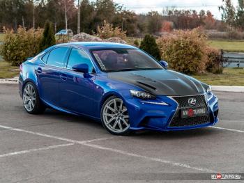 53 999 р. Капот F-SPORT  Lexus IS250  XE30 седан (2013-2016) дорестайлинг (Неокрашенный)  с доставкой в г. Тольятти. Увеличить фотографию 2