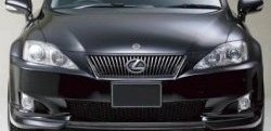 7 999 р. Накладка на передний бампер CT Lexus IS250 XE20 седан дорестайлинг (2005-2013) (Неокрашенная)  с доставкой в г. Тольятти. Увеличить фотографию 2