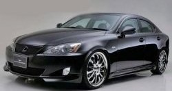 8 599 р. Пороги накладки CT Lexus IS250 XE20 седан дорестайлинг (2005-2013) (Неокрашенные)  с доставкой в г. Тольятти. Увеличить фотографию 2