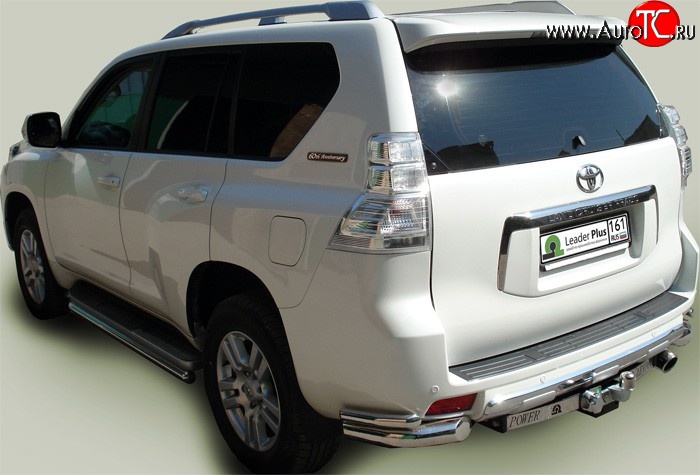 10 299 р. Фаркоп Лидер Плюс (c нерж. пластиной) Lexus GX470 J120 дорестайлинг (2002-2007) (Без электропакета)  с доставкой в г. Тольятти