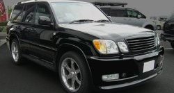 18 749 р. Передний бампер ELFORD Lexus LX470 J100 дорестайлинг (1998-2002) (Неокрашенный)  с доставкой в г. Тольятти. Увеличить фотографию 2