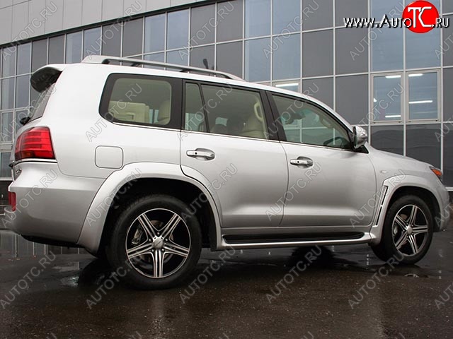 17 499 р. Накладки на колёсные арки GOLDMAN DAMD Lexus LX570 J200 дорестайлинг (2007-2012) (Неокрашенные)  с доставкой в г. Тольятти