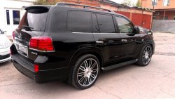 15 349 р. Накладки на колёсные арки JAOS Lexus LX570 J200 дорестайлинг (2007-2012) (Неокрашенные)  с доставкой в г. Тольятти. Увеличить фотографию 2