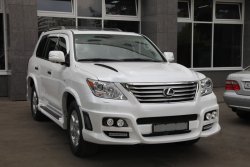 15 349 р. Накладки на колёсные арки WALD BLACK BISON Lexus LX570 J200 дорестайлинг (2007-2012) (Неокрашенные)  с доставкой в г. Тольятти. Увеличить фотографию 5