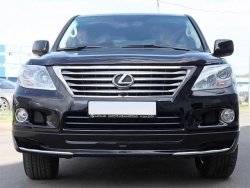 15 349 р. Накладка на передний бампер LX MODE Lexus LX570 J200 дорестайлинг (2007-2012) (Неокрашенная)  с доставкой в г. Тольятти. Увеличить фотографию 3