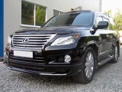 Накладка на передний бампер LX MODE Lexus LX570 J200 дорестайлинг (2007-2012)