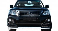 30 149 р. Двойная защита переднего бампера d 60х42 Sport Package Souz-96 Lexus LX570 J200 дорестайлинг (2007-2012)  с доставкой в г. Тольятти. Увеличить фотографию 2