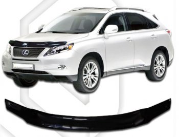 Дефлектор капота CA-Plastic Lexus RX270 AL10 дорестайлинг (2010-2012)