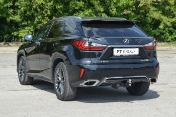 16 599 р. Фаркоп Petroil Tuning (съемный квадрат, кроме версии Long) Lexus RX350 AL20 дорестайлинг (2015-2019)  с доставкой в г. Тольятти. Увеличить фотографию 3