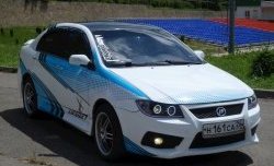 4 999 р. Передний бампер Sport Lifan Solano  дорестайлинг (2010-2015) (Неокрашенный)  с доставкой в г. Тольятти. Увеличить фотографию 10