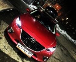 2 549 р. Рамка гос. номера Style Mazda 3/Axela BM дорестайлинг седан (2013-2016)  с доставкой в г. Тольятти. Увеличить фотографию 2