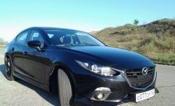 Рамка гос. номера Style Mazda 3/Axela BM дорестайлинг седан (2013-2016)