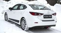 759 р. Реснички на фонари RA Mazda 3/Axela BM дорестайлинг седан (2013-2016) (Неокрашенные)  с доставкой в г. Тольятти. Увеличить фотографию 7